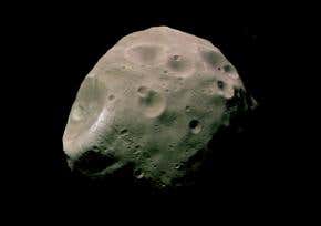 Mars's tiny moons – one small step for mankind?