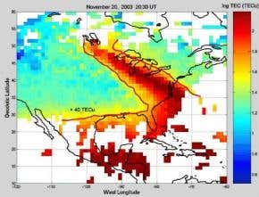 Airline navigation threatened by plasma plumes
