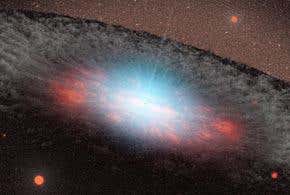 'Spitting' black holes may be key to cosmic mysteries