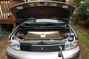 Electric cars could act as batteries for the energy grid