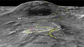 Mars rover Spirit escapes from sandy 'dungeon'