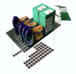 Intelligent foam could keep shop shelves stacked