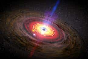 Photons orbit black hole 'roulette wheel'
