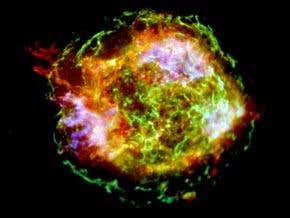 Supernova 'echoes' are a window to the galaxy's past