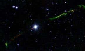 Star eats star and builds planets from the crumbs