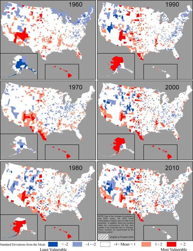 Map reveals US disaster hotspots