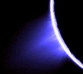 Saturn's moon Enceladus surprisingly comet-like
