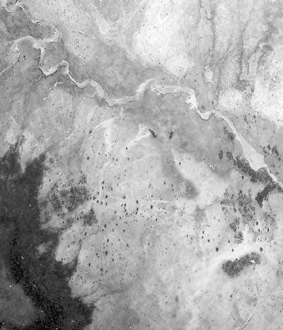 The village of Galma in the Maggia valley of the Tahoua Region in 1975... (courtesy Gray Tappan)