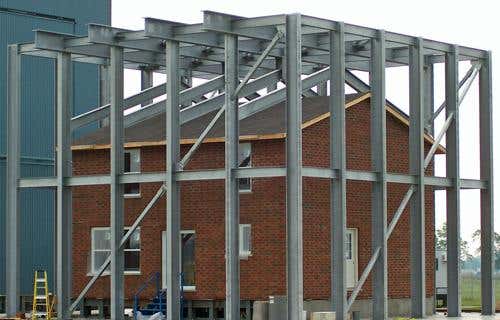 Hurricane simulator to bring the house down