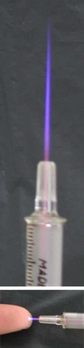 Cold plasma needles for dentists edge closer