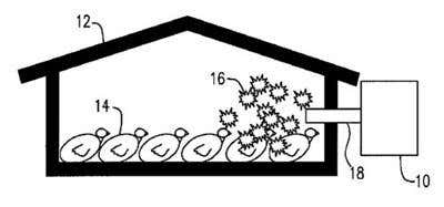 Foam made using carbon dioxide can provide a humane way to cull farm birds during a bird-flu outbreak without risking human life or further spread of the disease