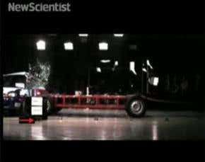 Crash-predicting car can brace itself for impact