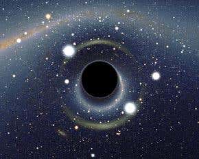 Could we strip a black hole naked?