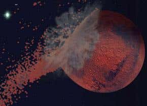 Almighty smash left record crater on Mars