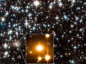 Lucky Hubble find raises star cluster mystery