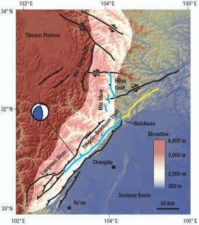 Dangerous faults reveal themselves in the landscape