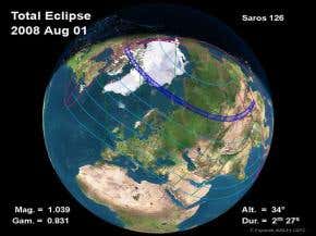 Total eclipse to pass over China and Siberia