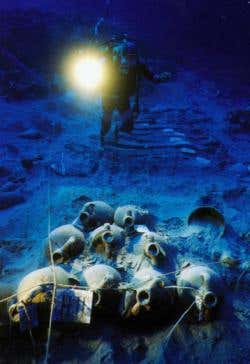 Wrecks like this one in Turkey are easily accessed and vulnerable to looters 