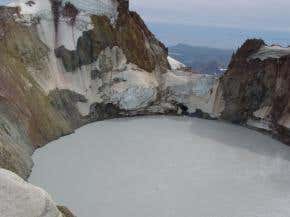 Volcano spews lethal acid brew