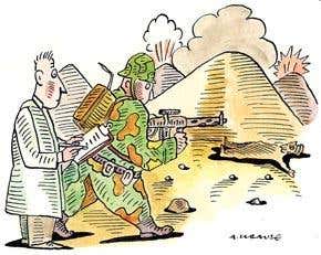 Comment: Anthropologists should stay off the front line