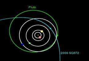 First object seen from solar system's inner Oort cloud