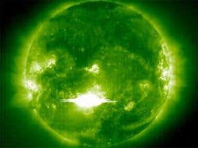 Some solar flares may be caused by dark matter