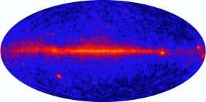 New 'Fermi' gamma-ray telescope makes first sky map
