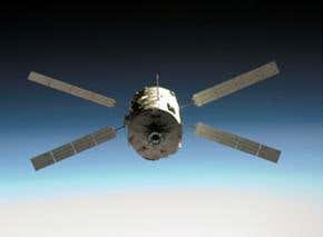 Europe's first cargo ship to undock from space station