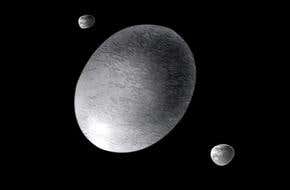 Controversial dwarf planet finally named 'Haumea'