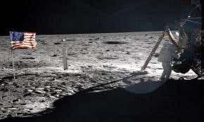 Neil Armstrong makes rare speech as NASA turns 50