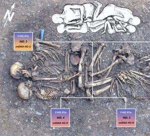Ancient grave reveals 'Flintstone' nuclear family