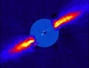 Planet imaged closer to star than ever before?