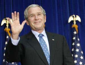 Bush to go out with a green bang?