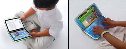 Design images of a new laptop, the XO2, scheduled to be launched in 2010