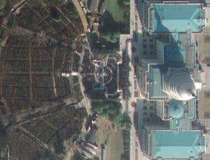 Satellites provide eagle-eye views of Obama inauguration