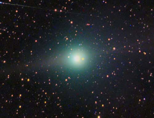 Comet Lulin on 23 January 