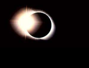 Why are the sun and moon the same size in the sky?