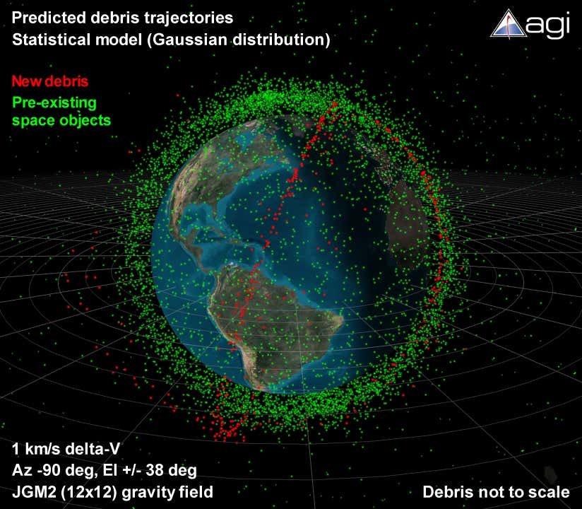 Satellite collision 'more powerful than China's ASAT test'