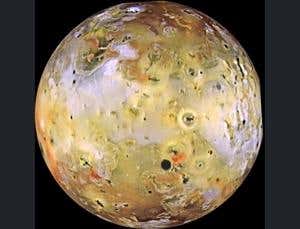 Jupiter's volcanic moon Io (pictured) and the icy moon Europa will get close study in 2026, when a pair of orbiters developed by NASA and ESA will reach the Jupiter system 