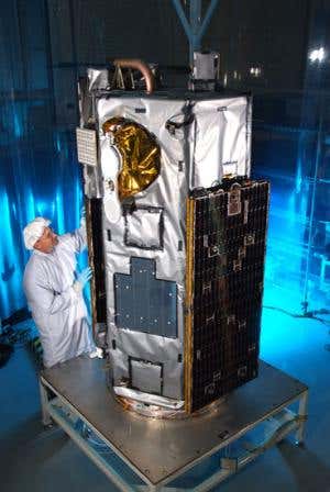 The satellite is relatively small and cheap; an instrument of this calibre takes about 3 years to design and build and costs roughly $100 million 