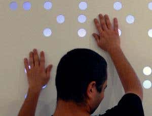 Vibrating touch screen puts Braille at the fingertips