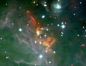 High-speed jets stream from baby stars in Orion