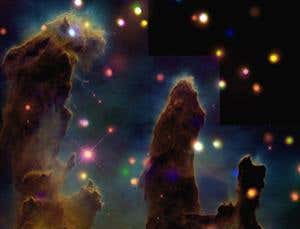 Plasma bubbles and cosmic fountains: the week in space