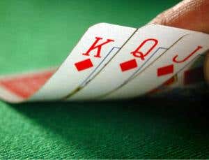 Quantum poker: Are the chips down or not?