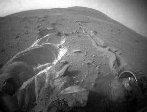 NASA's Spirit rover has been stuck in loose sand for about a month