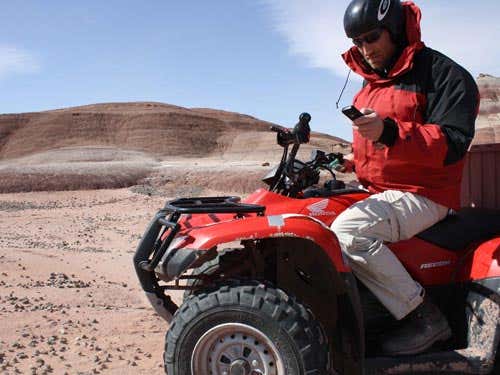 The Mars Desert Research Station is in the middle of the Utah desert