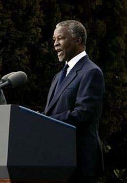 Former South African president Thabo Mbeki was criticised for being an AIDS denialist