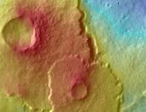 Martian 'egg cups' could trace past climate