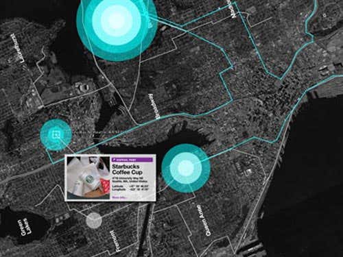 The movement of each item of garbage can then be mapped out  