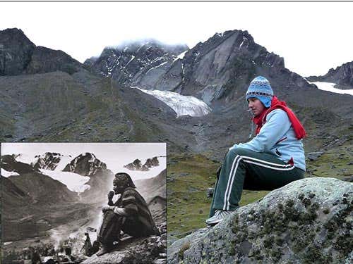 Recreating photographer Martin Chambi´s original photo